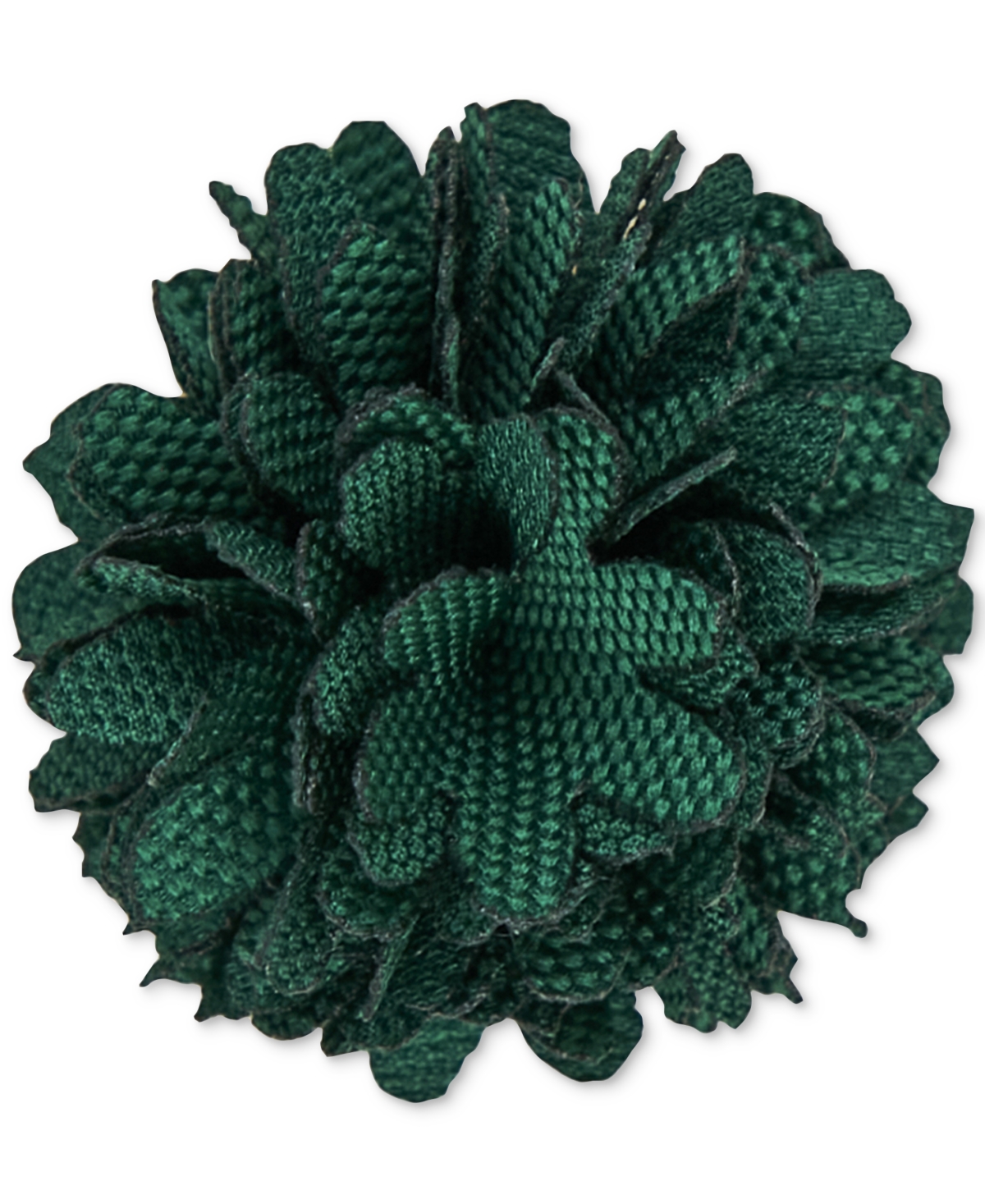 Con.Struct Men's Ceremony Satin Checkerboard Flower Lapel Pin