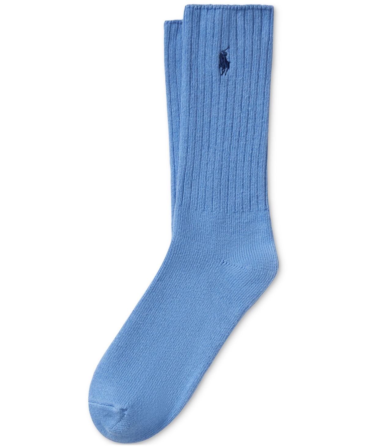 Shop Polo Ralph Lauren Men's Classic Crew Socks In Lt,pasblue