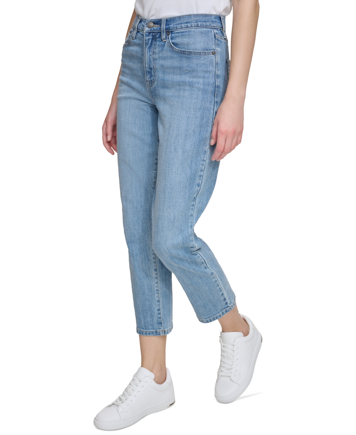 Dkny Jeans Women's High-Rise Slim Straight Jeans - F3l - Bryant Wash