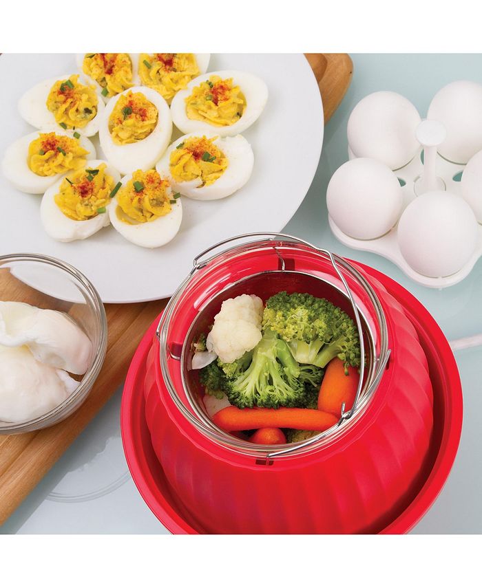 Euro Cuisine Electric Food Steamer and Egg Cooker Macy's