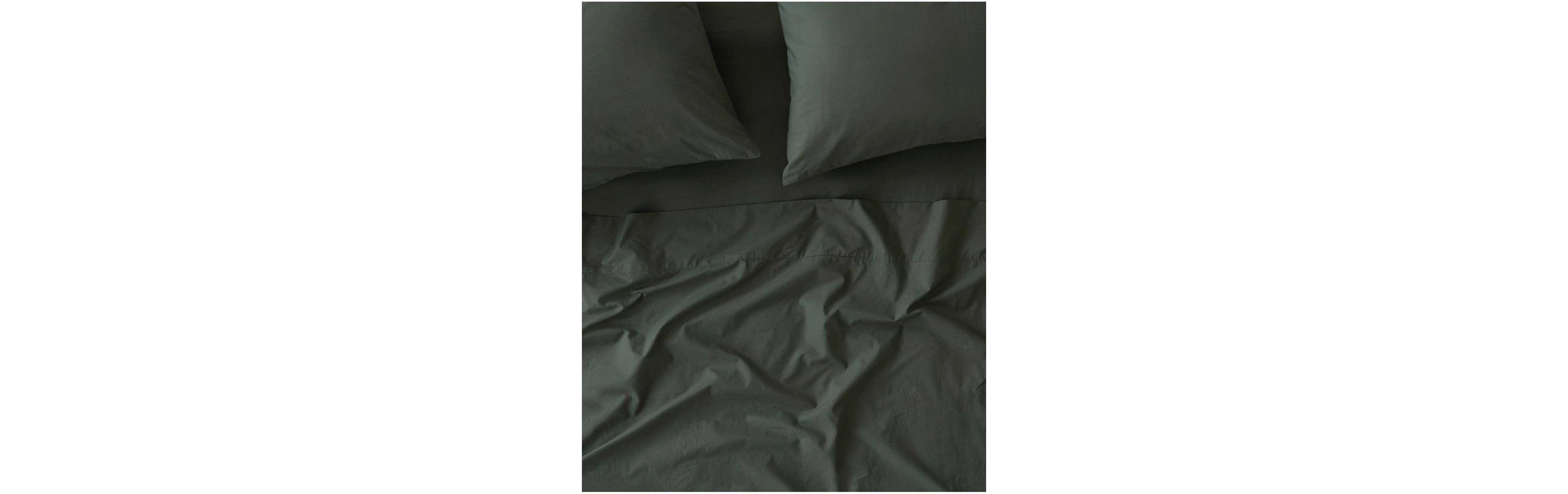 Organic Cotton Cool-Air Percale Sheet Set - Twin