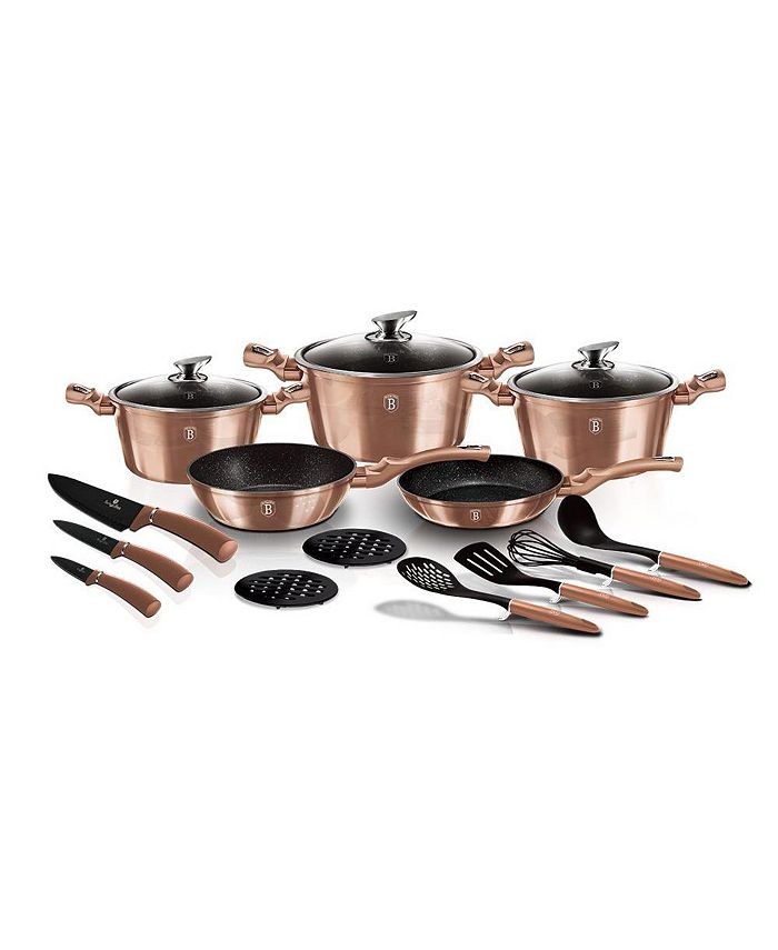 Berlinger Haus 17-Piece Kitchen Cookware Set - Macy's