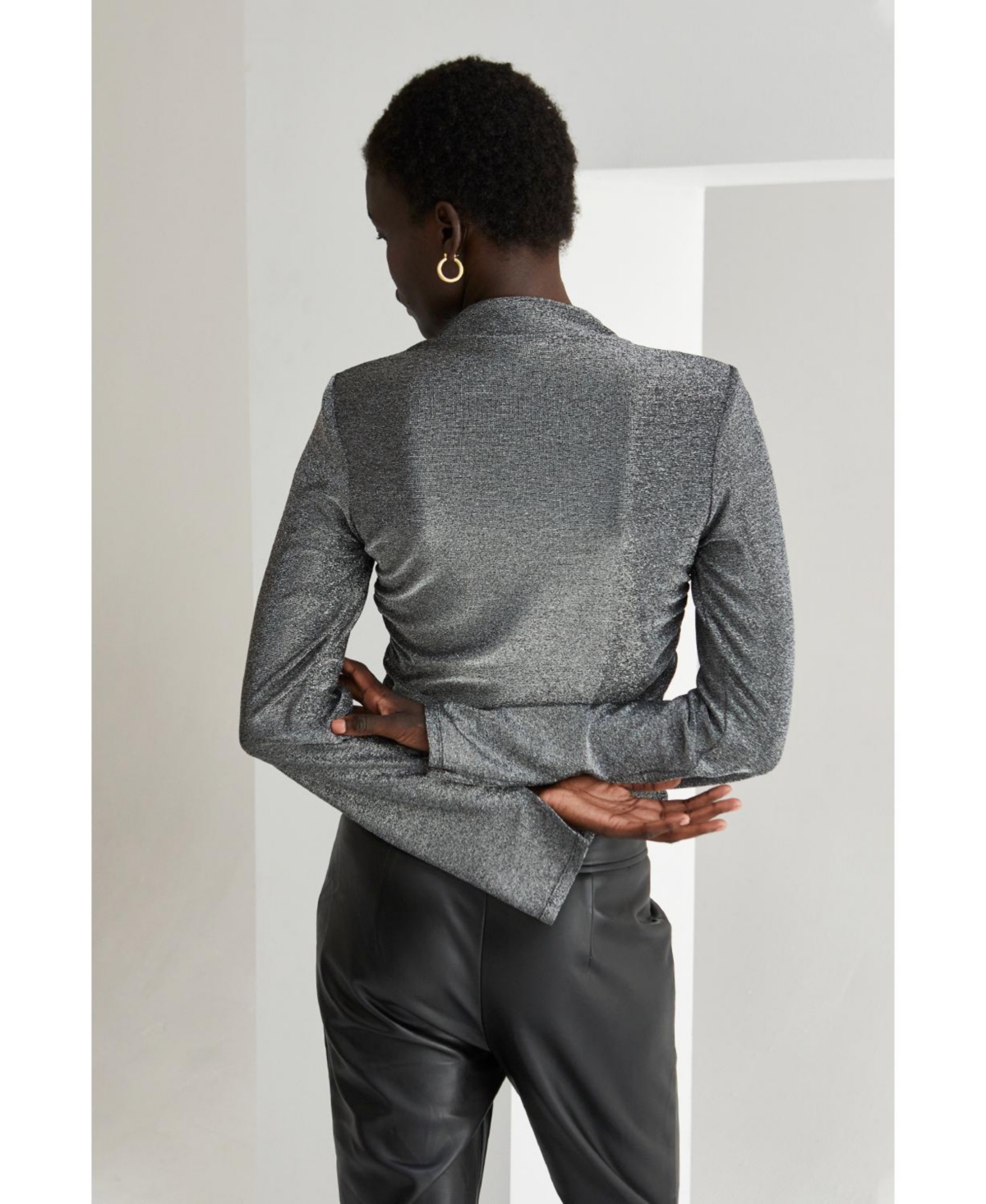 Women's Elsa Mock Neck Knit Top