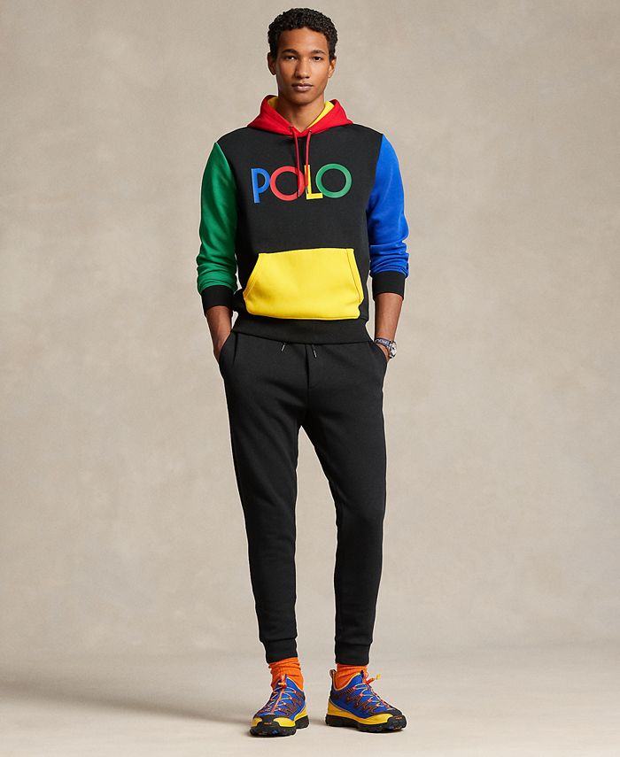 Polo Ralph Lauren Men s Logo Color Blocked Double Knit Hoodie Macy s