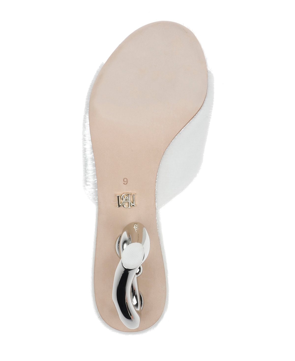 Badgley Mischka Women's Lucid Heart Heel Slide Evening Sandals