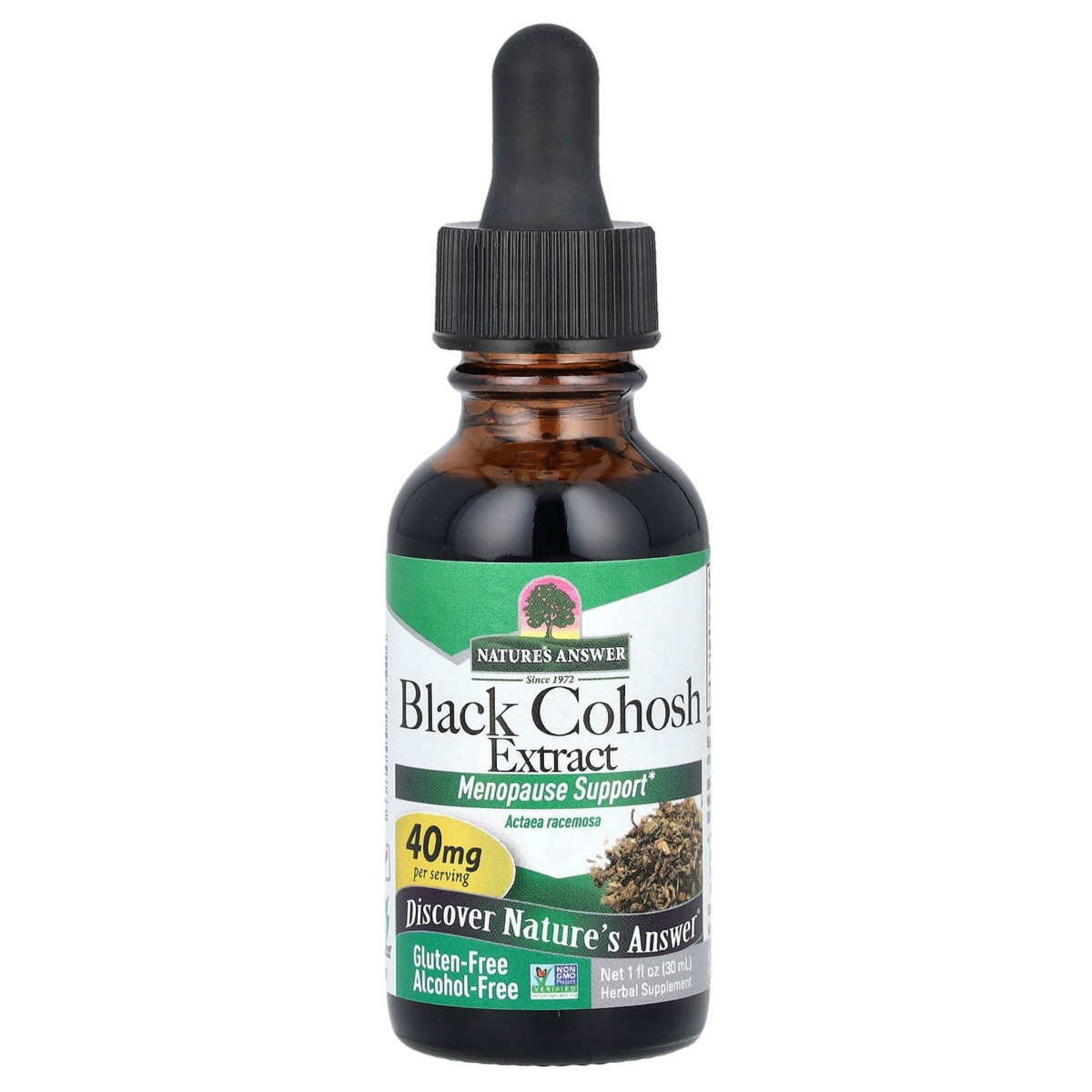 Black Cohosh Alcohol-Free 950 mg - 1 fl oz (30 ml) - Assorted Pre-Pack