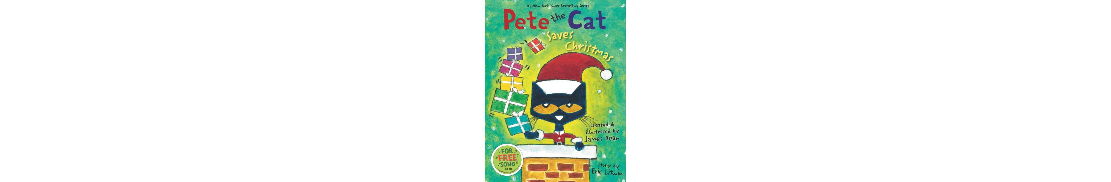 Pete the Cat Saves Christmas- Includes Sticker Sheet by Eric Litwin