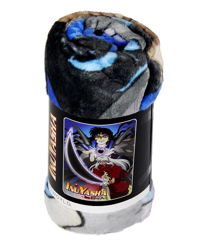 Inuyasha The Final Act Anime InuYasha and Naraku Soft Plush Fleece