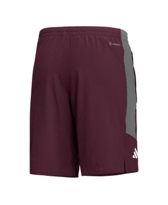 Men's Maroon Mississippi State Bulldogs AEROREADY Shorts