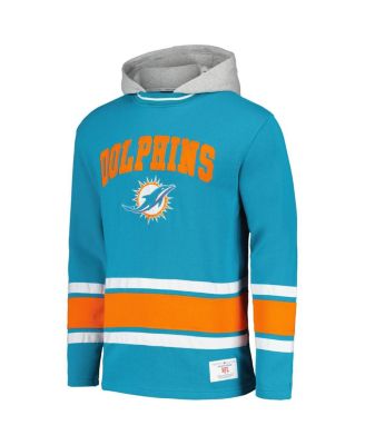 Men's Aqua Miami Dolphins Ivan Fashion Pullover Hoodie