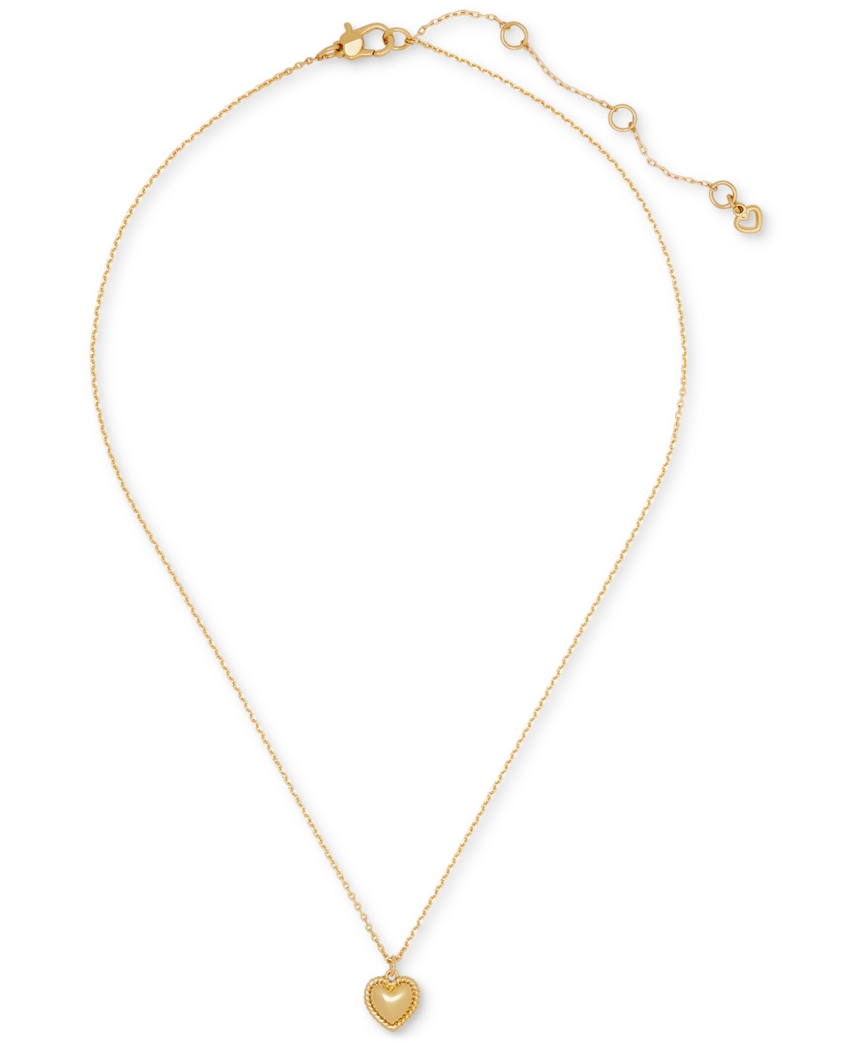 Kate Spade New York Twisted Frame Heart Pendant Necklace, 16