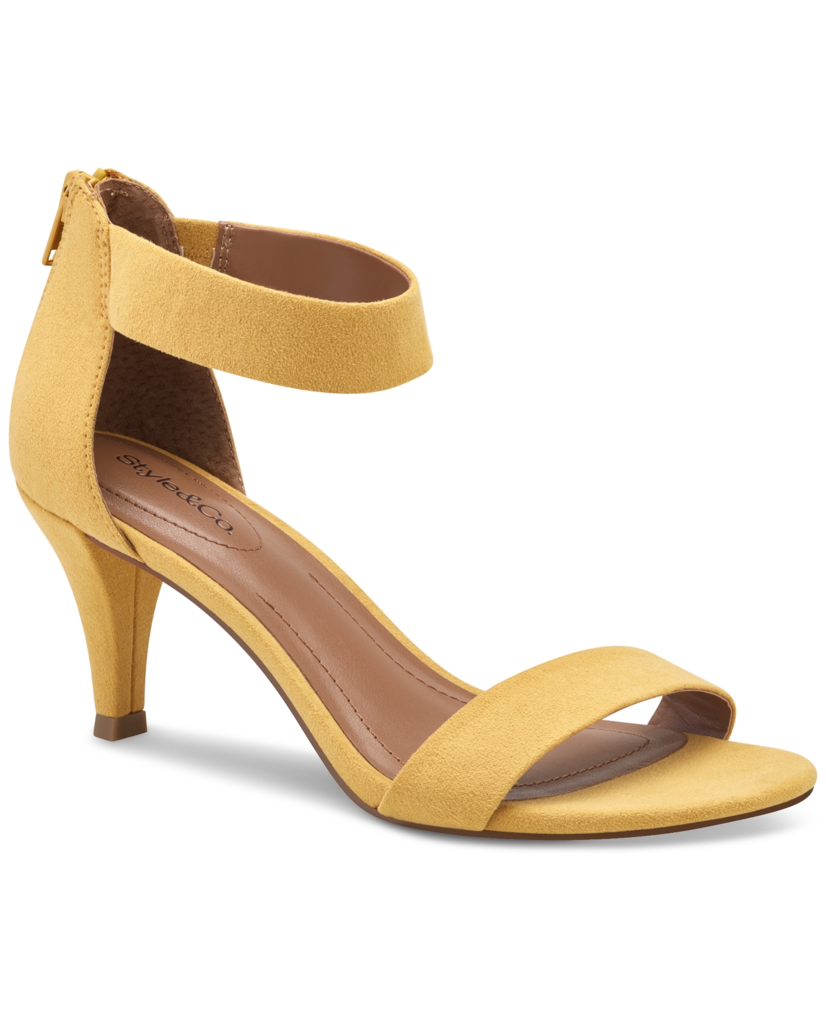 Style Co Paycee Two Piece Dress Sandals Created for Macy s Red Smart Closet