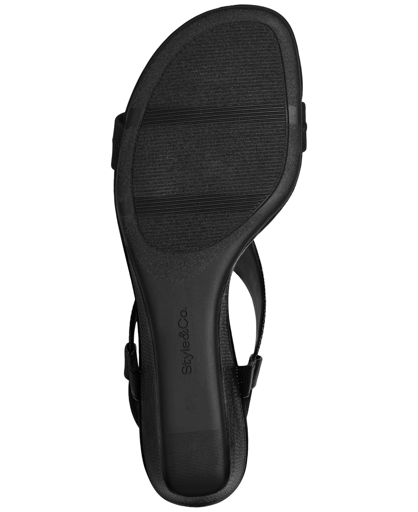 Женские сандалии Style & Co Step N Flex Vacanzaa Wedge, цвет: Чёрный, вариант 1 — фото 5