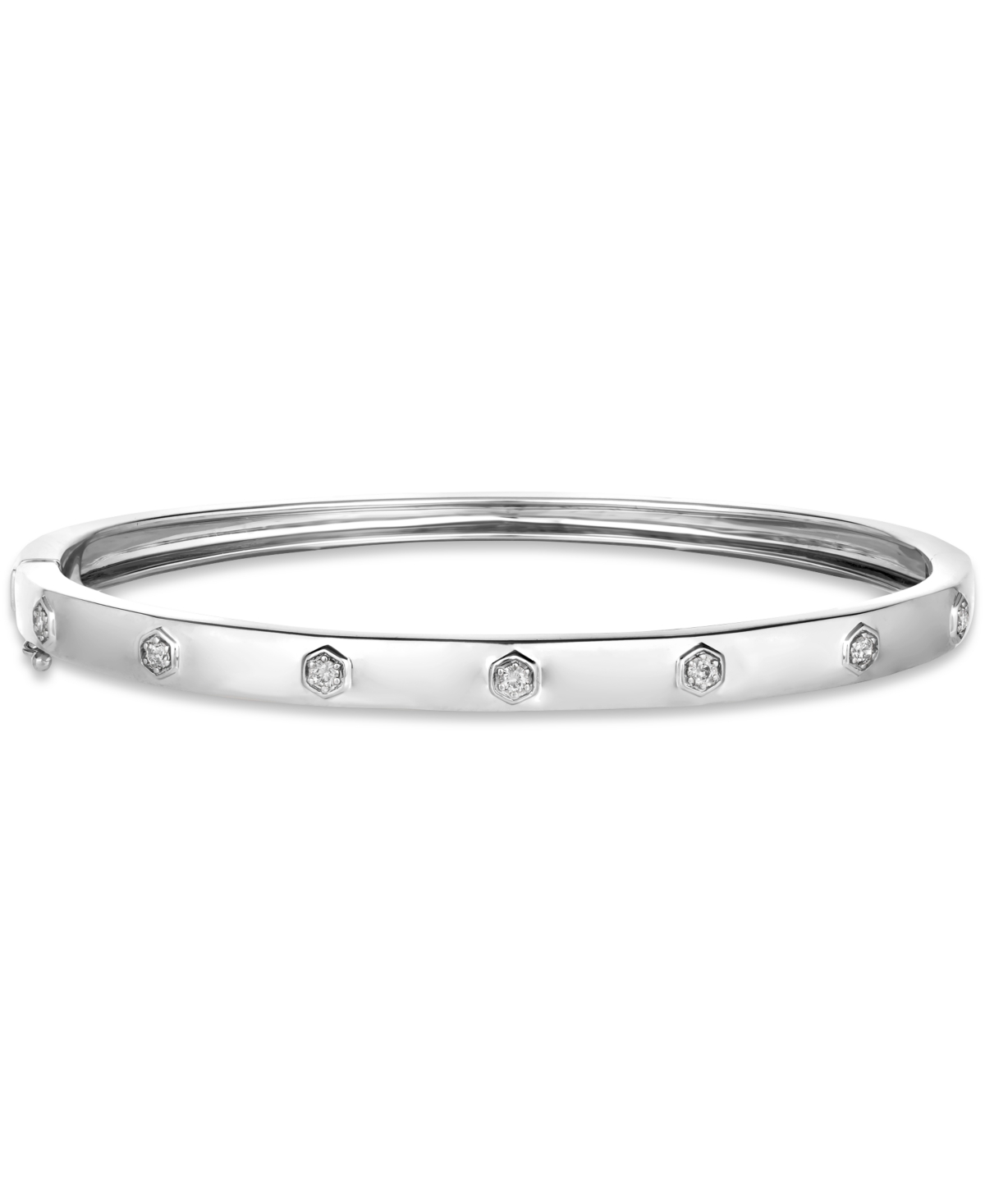 Le Vian Anywear Everywear Nude Diamond Bangle Bracelet (1/5 Ct. T.w.) In 14k Gold (also Available In Rose Go In K White Gold