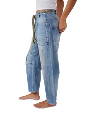 Women's Moxie Cotton Low-Slung Barrel Jeans 