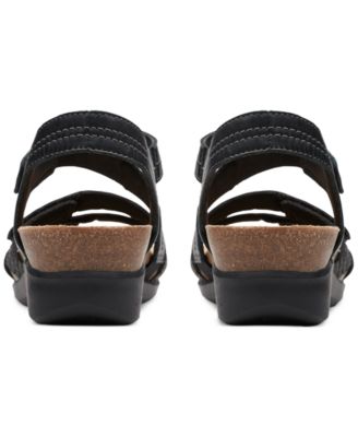 Women's Calenne Clara Strappy Wedge Sandals