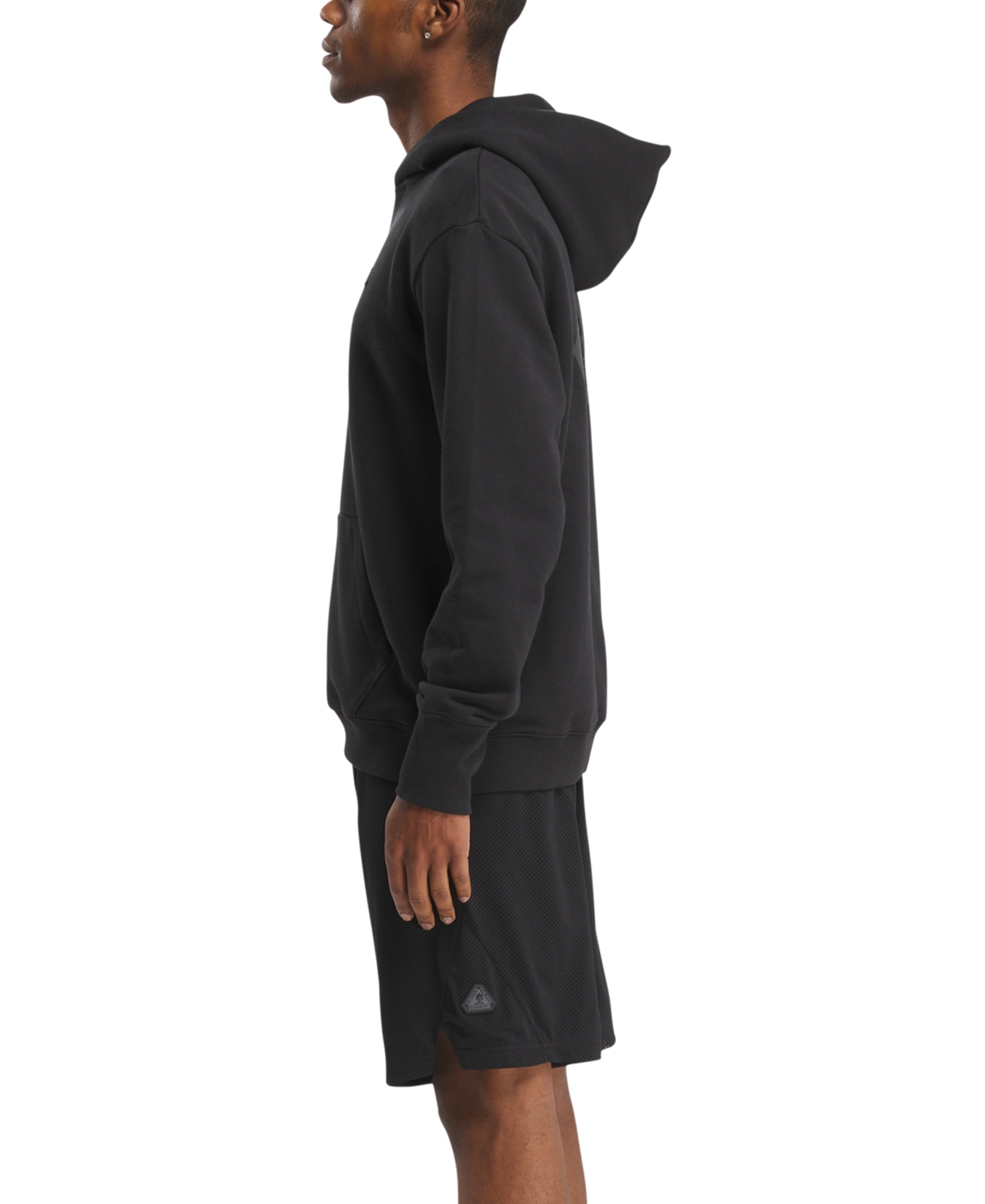 Reebok Men's Above The Rim Hoopwear Regular-Fit French Terry Hoodie -purp