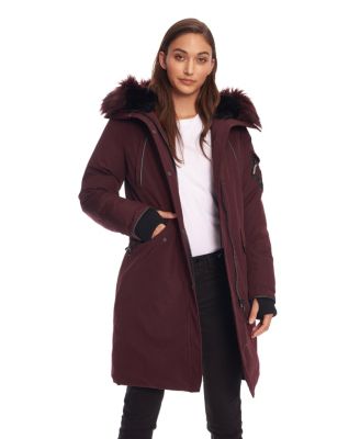 Women's Laurentian | Long Parka Winter With Faux Fur Hood