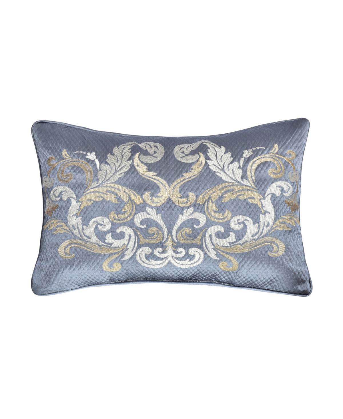 Shop J Queen New York Dicaprio Boudoir Decorative Pillow, 14" X 22" In Powder Blue