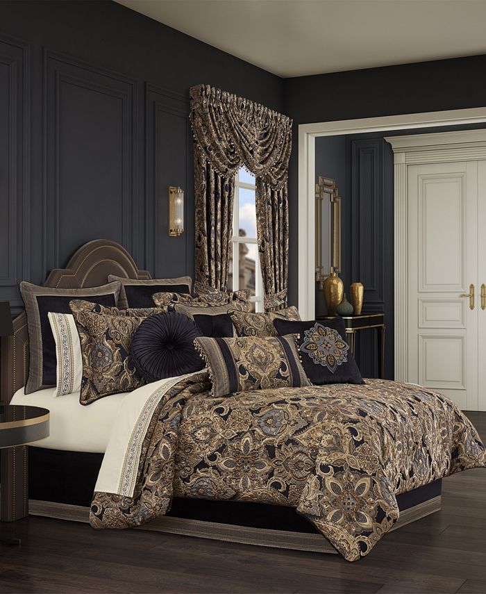 J Queen New York Amara 4 Pc. Comforter Set, Queen - Macy's