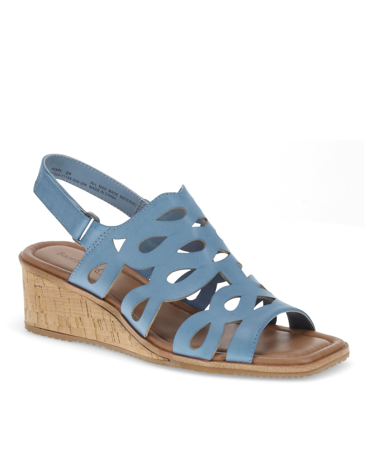 Shop Baretraps Women's Pearl Wedge Sandals In Island Blue