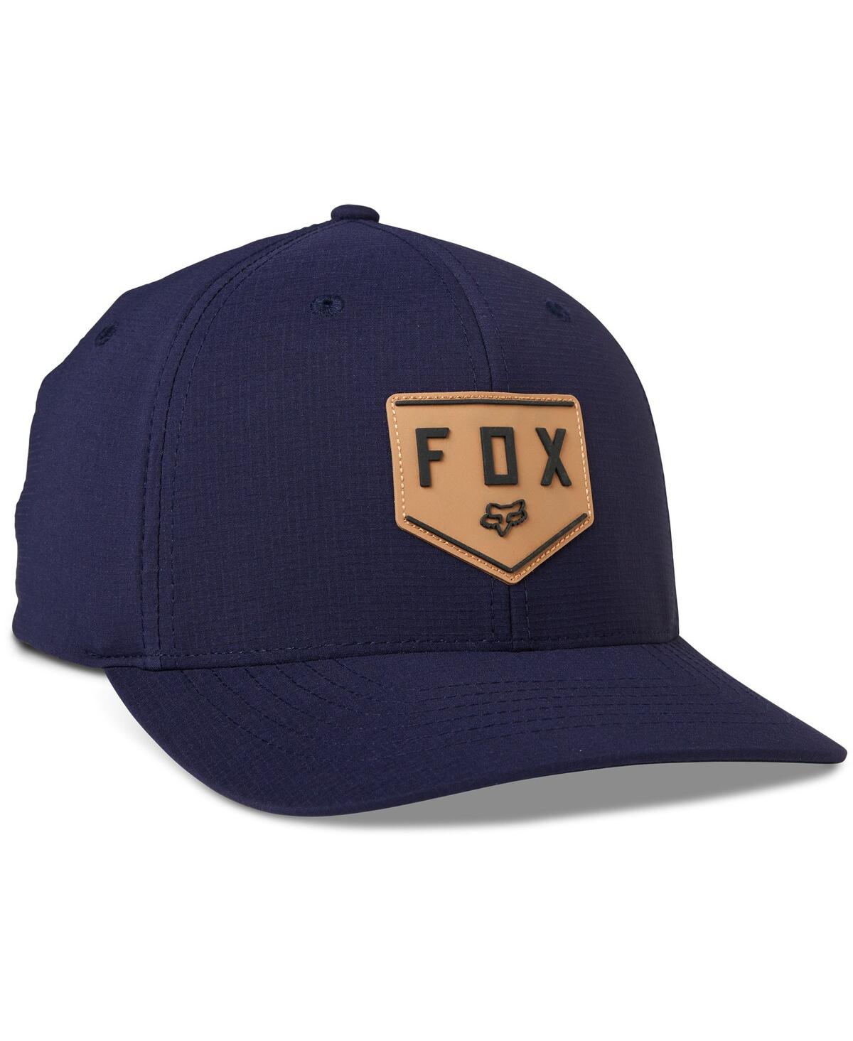 Men's Fox Navy Shield Tech Flex Hat - Navy