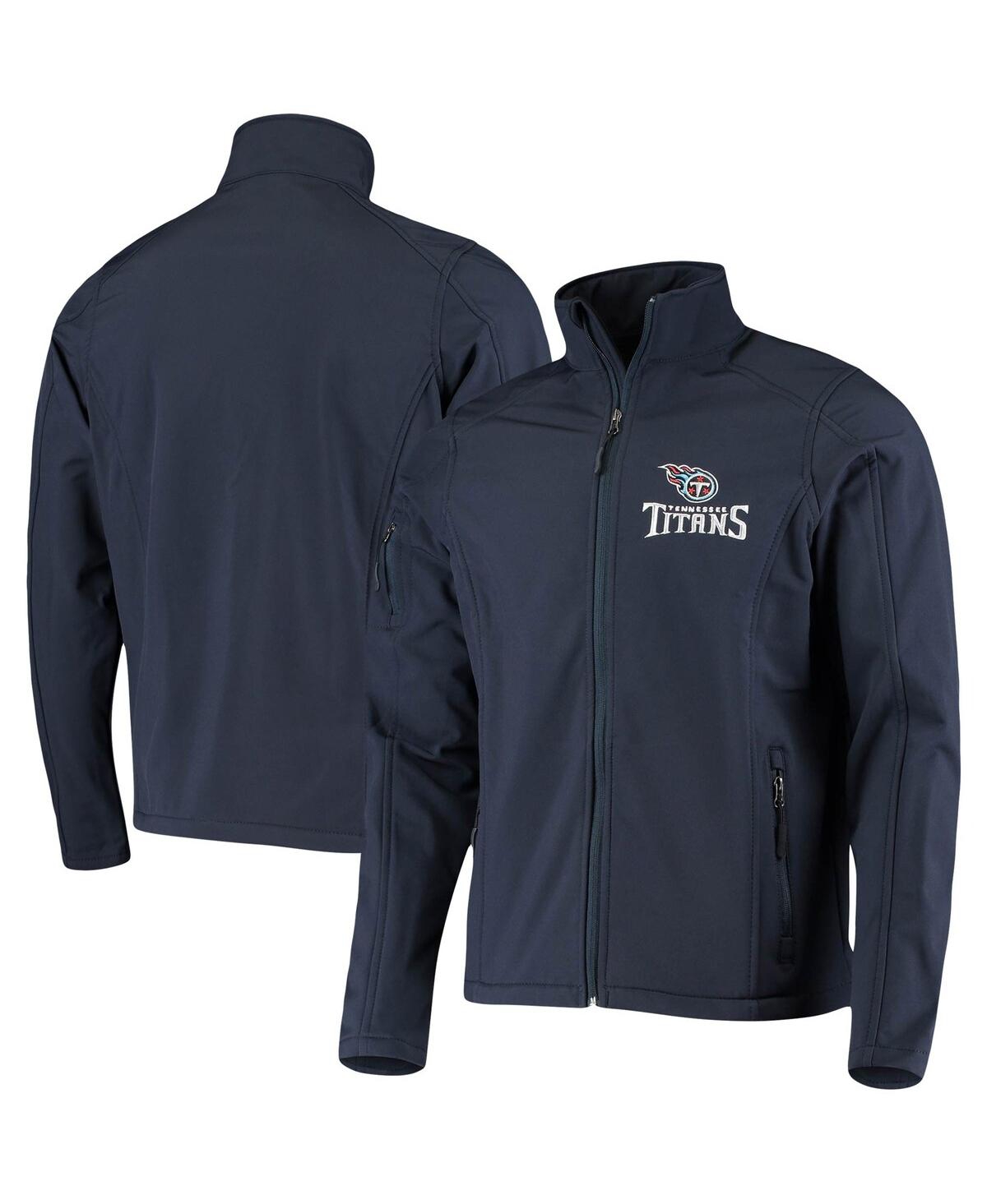 Men's Dunbrooke Navy Tennessee Titans Sonoma Softshell Full-Zip Jacket - Navy