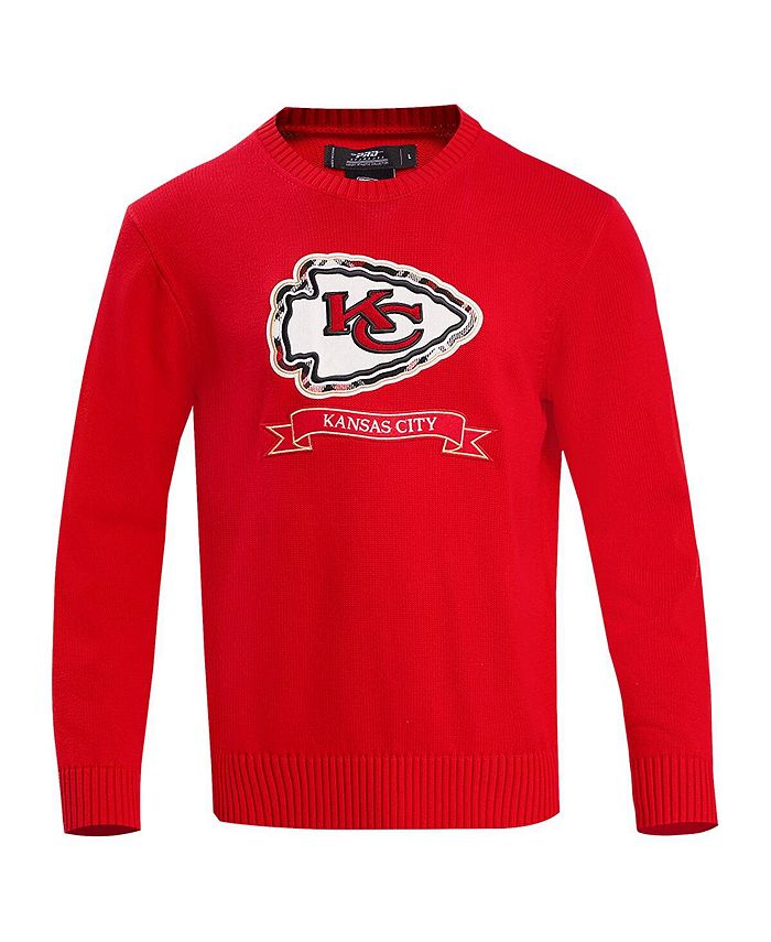 Pro Standard Men's Red Kansas City Chiefs Prep Knit Sweater - Macy's