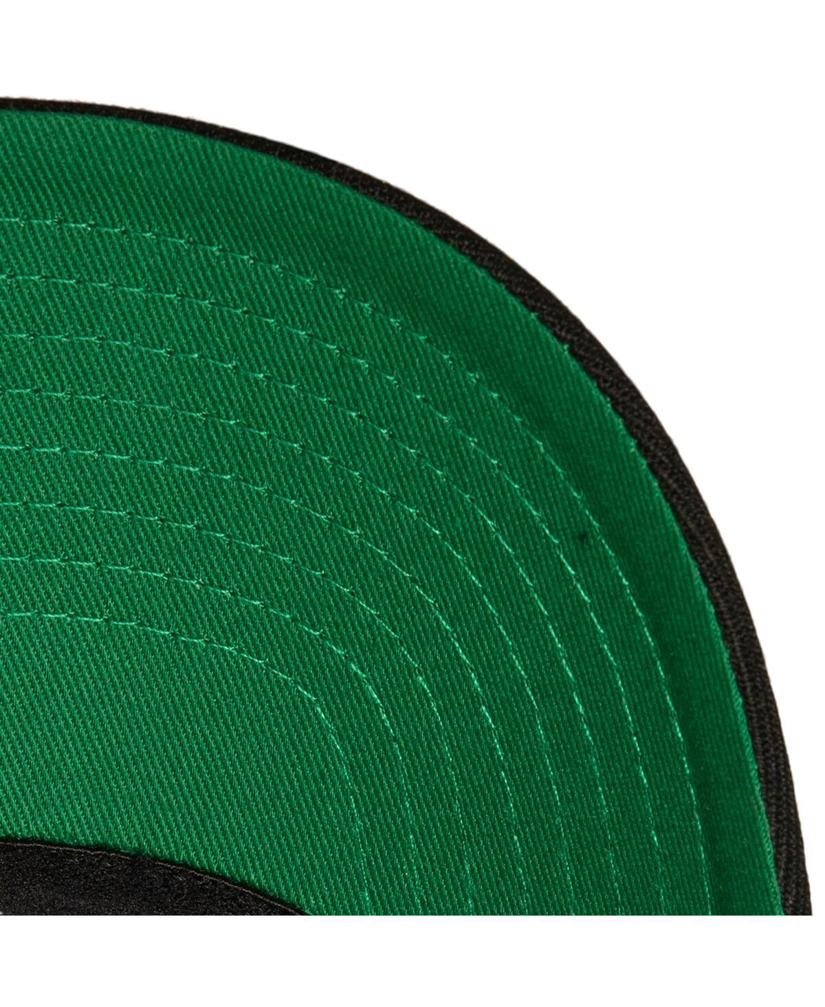 Men'sLos Angeles Lakers Suga x Nba by Mitchell & Ness Capsule Collection Glitch Stretch Snapback Hat - Black