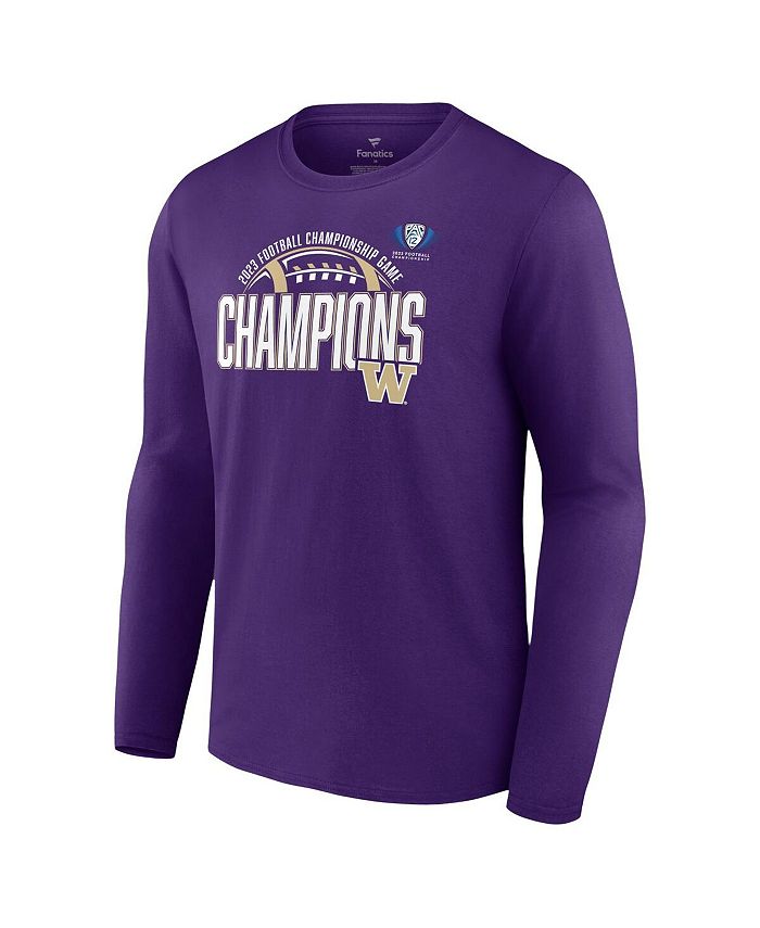 Fanatics Men's Purple Washington Huskies 2023 Pac12 Football