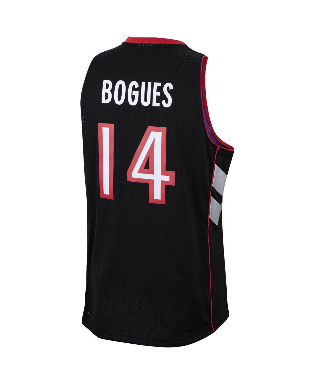 Men's Mitchell & Ness Muggsy BoguesToronto Raptors 2001/02 Hardwood Classics Swingman Jersey - Purple