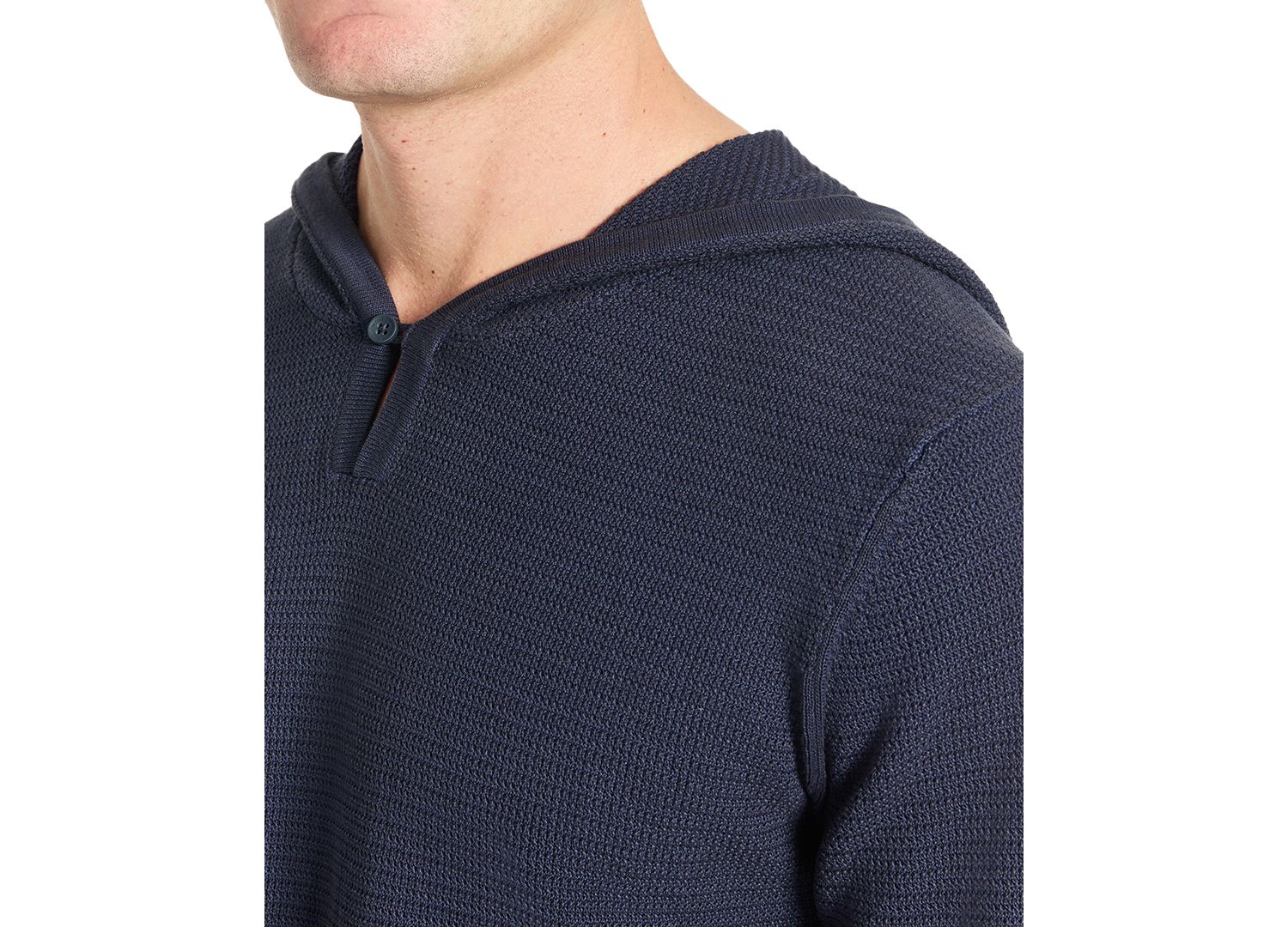 Men's 4-Way Stretch Die-Dyed Hooded Sweater
