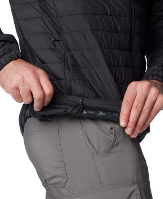 MoFiz Men's Water Repellent Puffer Jacket - Packable Winter Down Coat With Mock Neck