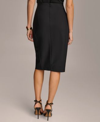 Women's Zip-Slit Pencil Skirt