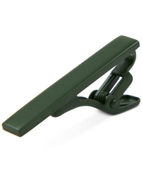 Мужской зажим для галстука ConStruct 1.5", Solid Ivy