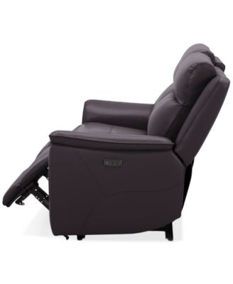 Addyson 64" 2-Pc. Leather Sofa with 2 Zero Gravity Recliners with Power Headrests, Created for Macy's