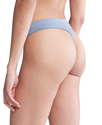 Women's Bonded Flex Mid-Rise Thong Underwear QD3958