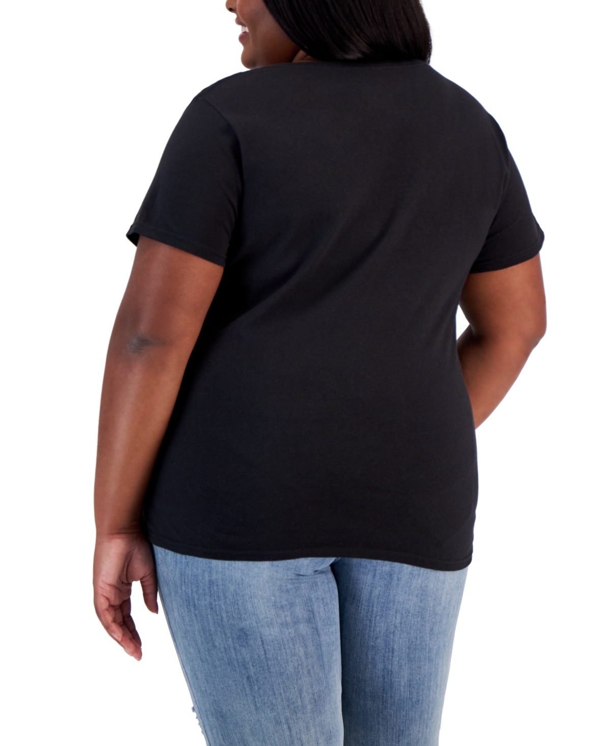 Hybrid Apparel Trendy Plus Size Melanin Magic Graphic T-Shirt