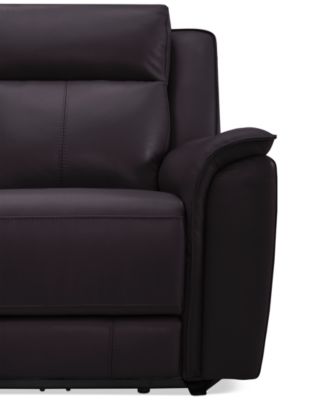 Addyson 117" 5-Pc. Leather Sectional with 2 Zero Gravity Recliners with Power Headrests