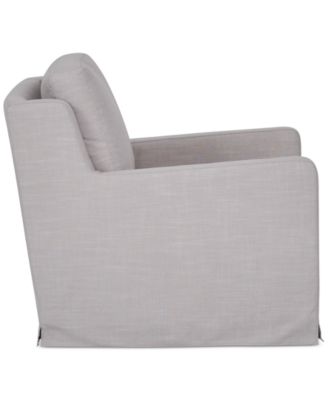 Keiffer 34" Fabric Swivel Glider, Created for Macy's