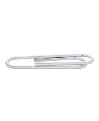 Executive Gift Simple Large Strong Sterling Silver Credit Card Holder Paper Clip Money Clip Finish