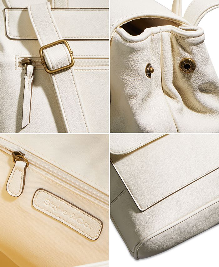 Style & Co Hudsonn Flap Backpack, Created for Macy's - Macy's