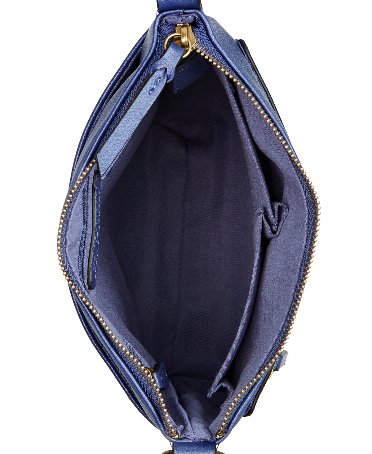 Style & Co Hudsonn North South Crossbody, Created For Macy's In Navy