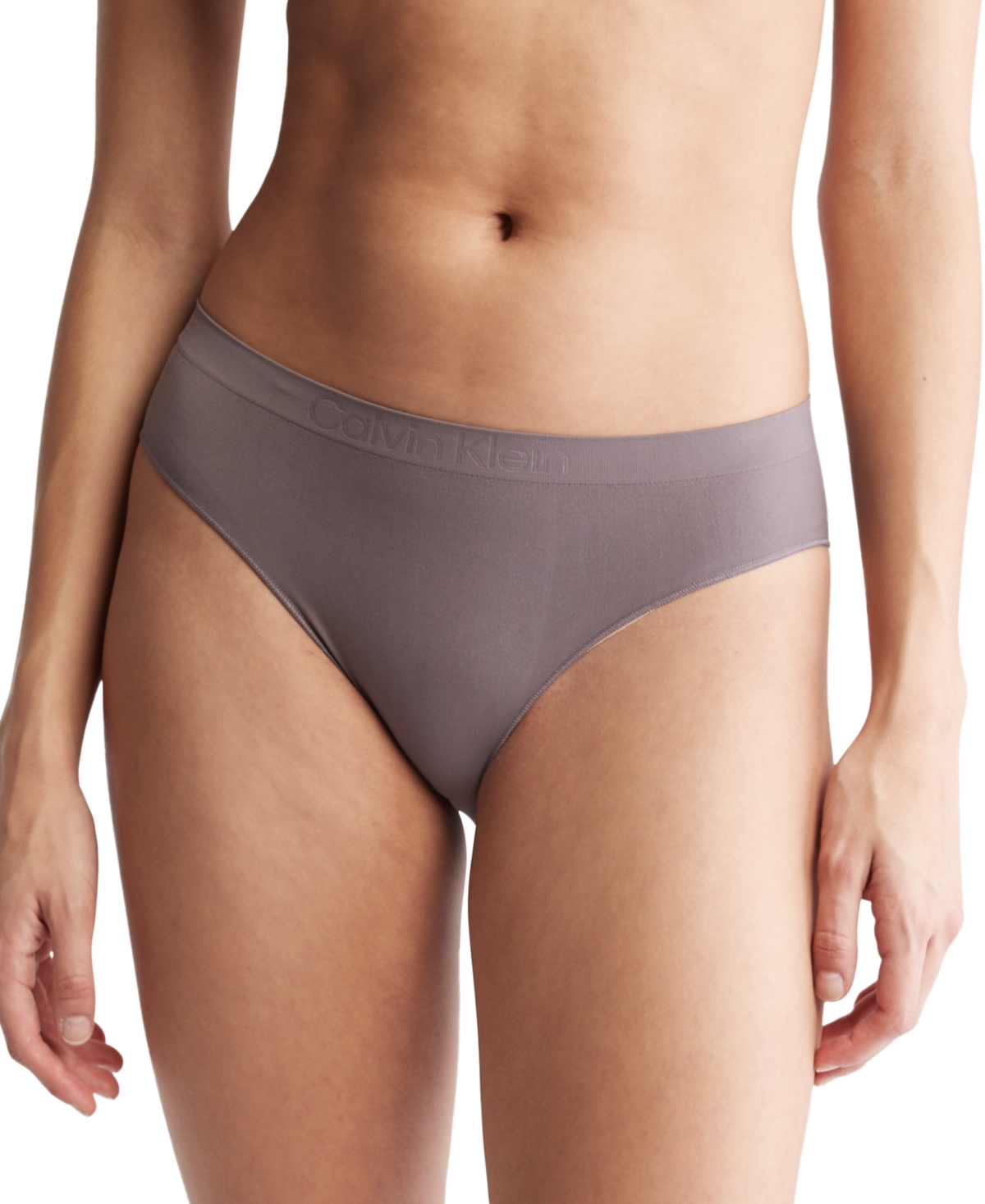 Shop Calvin Klein Women's Bonded Flex Bikini Underwear Qd3960 In Sparrow