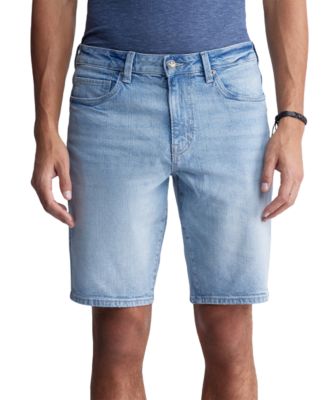 Buffalo David Bitton - Men's Dean Relaxed-Straight Fit Stretch Denim Shorts