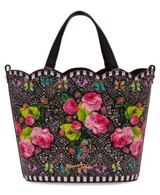 Betsey Johnson Secret Garden Scalloped Shopper - Macy's