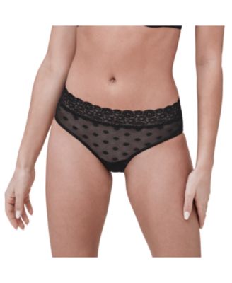 Women's Dare Dot Mesh Lace Hipster 3 Pack