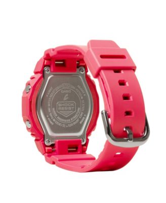Unisex Analog Digital Pink Resin Watch, 40.2mm, GMAP2100-4A