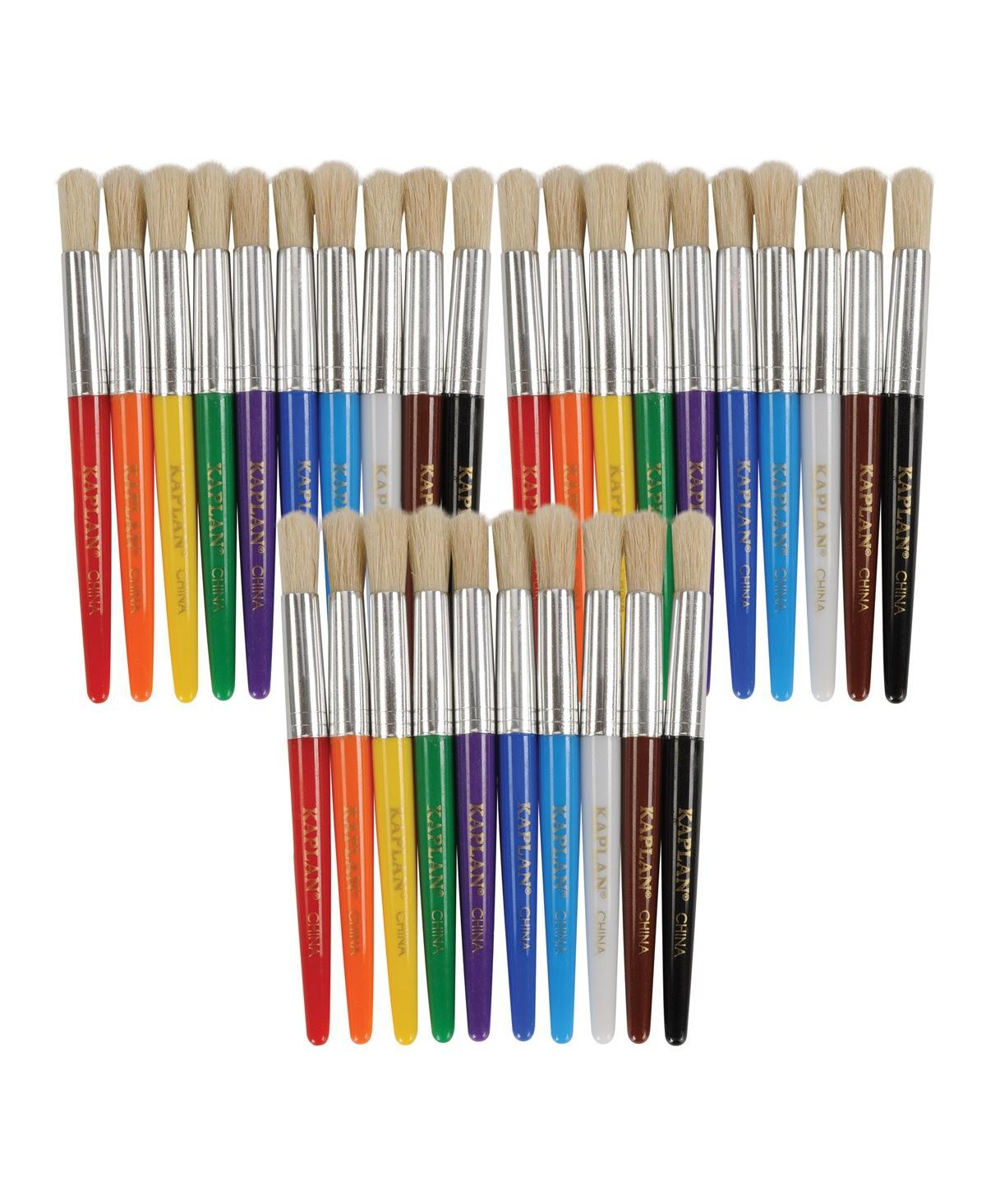 Easy to Grip Colored Chubby Brushes- Set of 30 - Assorted pre-pack