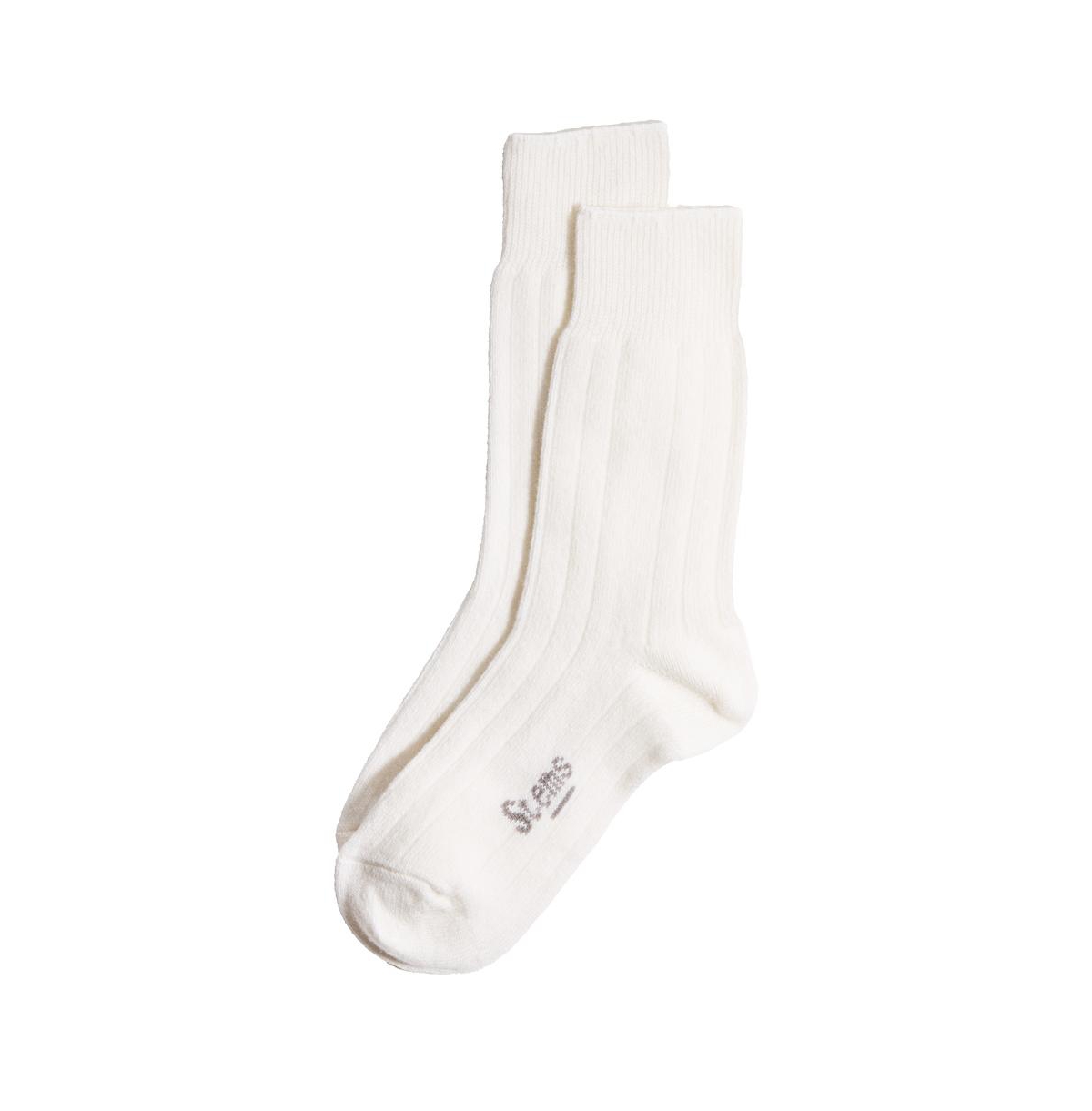 Stems Women's Lux Italian Wool Cashmere Crew Socks